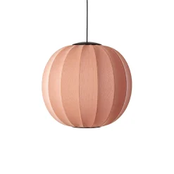 - Pendellampe - Knit-Wit 60 Round Pendant LED - Coral^Made by Hand Online