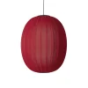 - Pendellampe - Knit-Wit 65 High Oval Pendant LED - Maple Red^Made by Hand Hot