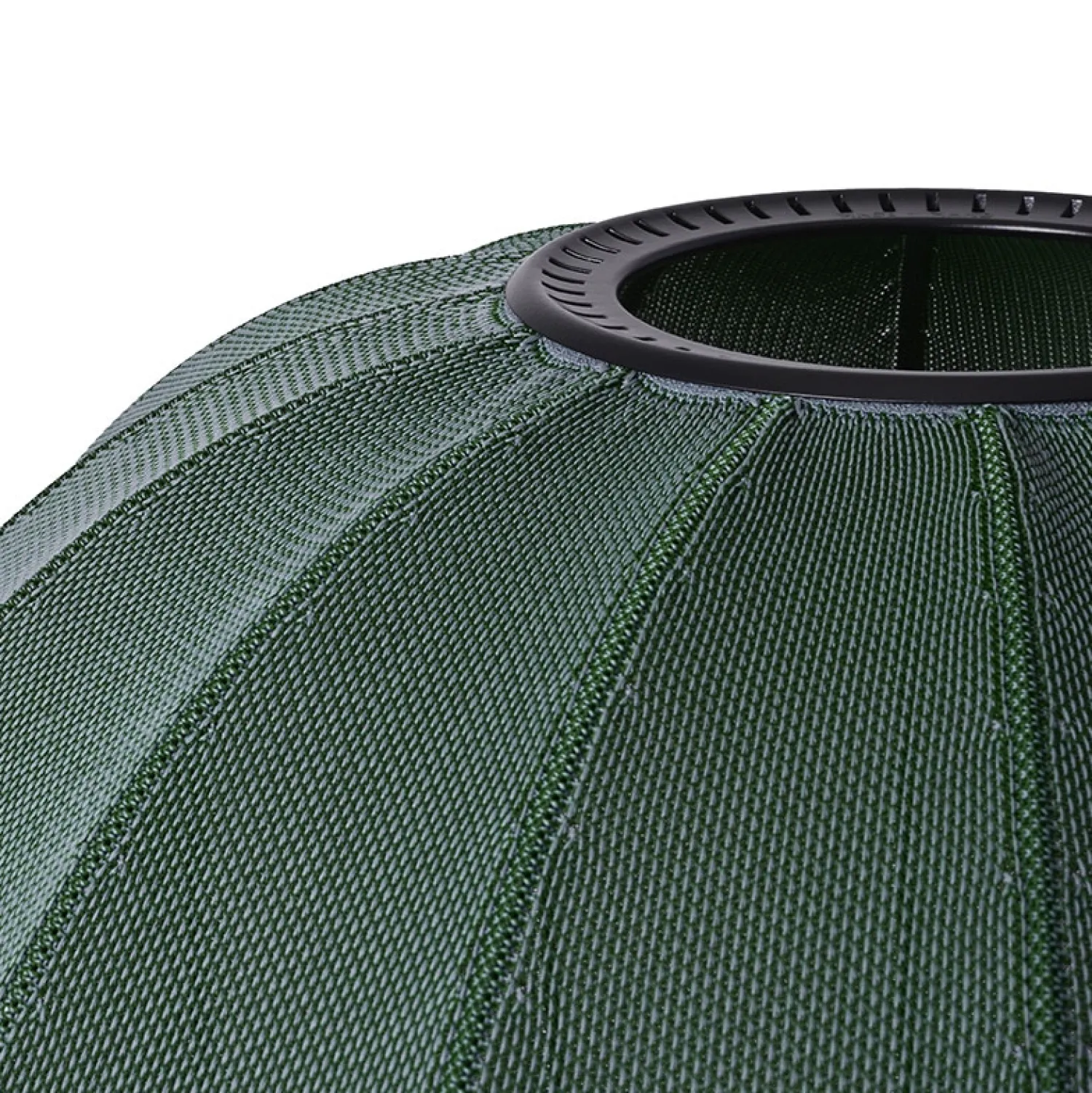 - Pendellampe - Knit-Wit 45 Oval Pendant LED - Tweed Green^Made by Hand Outlet