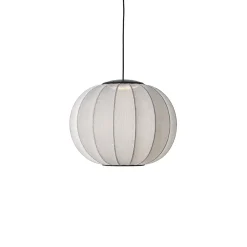 - Pendellampe - Knit-Wit 45 Round Pendant LED - Silver^Made by Hand Sale