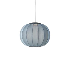 - Pendellampe - Knit-Wit 45 Round Pendant LED - Blue Stone^Made by Hand Sale