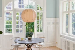 - Pendellampe - Knit-Wit 60 Round Pendant LED - Sand Stone^Made by Hand Best