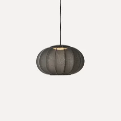 - Pendellampe - Knit-Wit 45 Oval Pendant LED - Black^Made by Hand Best