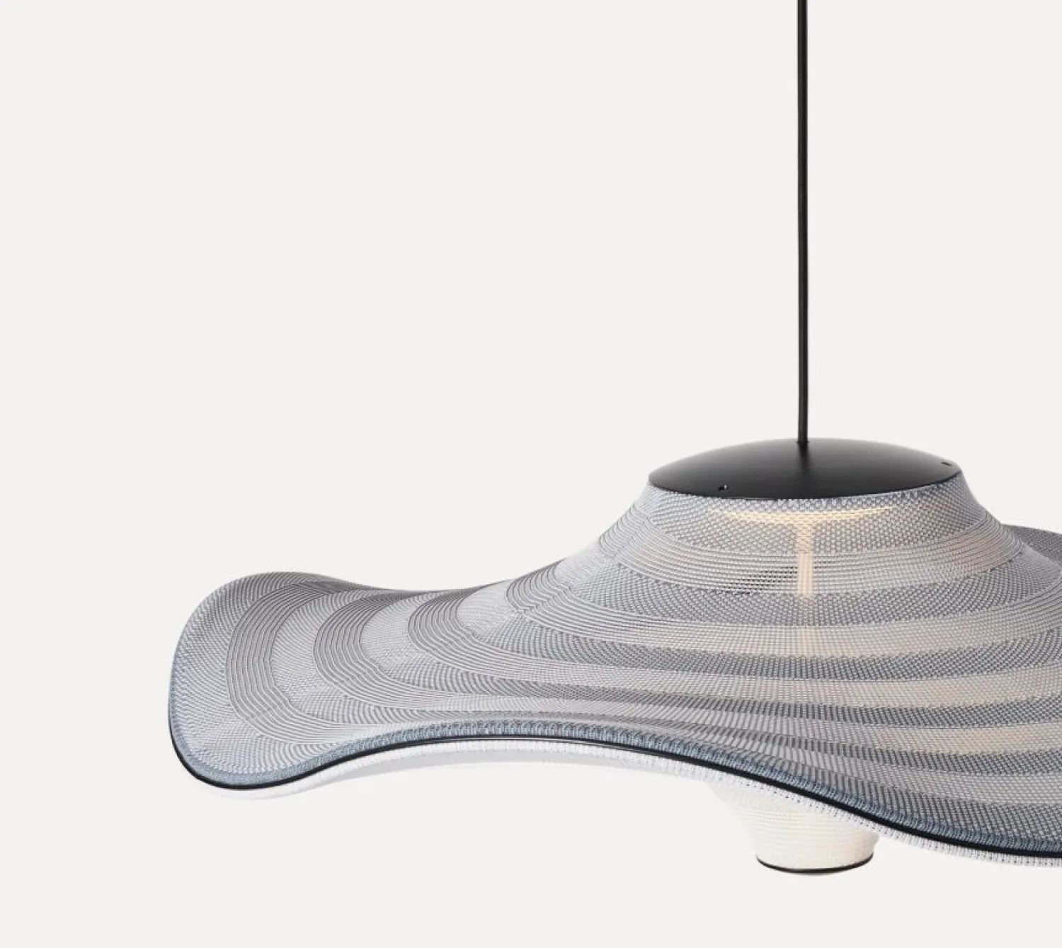 - Pendellampe - Flying Ø96 - Haze Blue*Made by Hand