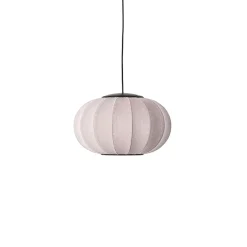 - Pendellampe - Knit-Wit 45 Oval Pendant LED - Light Pink^Made by Hand Outlet