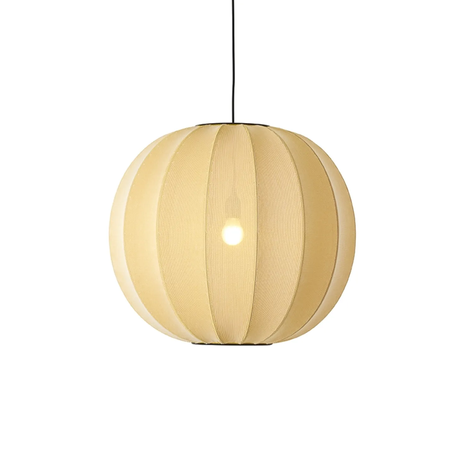 - Pendellampe - Knit-Wit 60 Round Pendant - Sunrise*Made by Hand