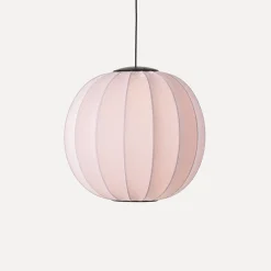 - Pendellampe - Knit-Wit 60 Round Pendant LED - Light Pink^Made by Hand Best