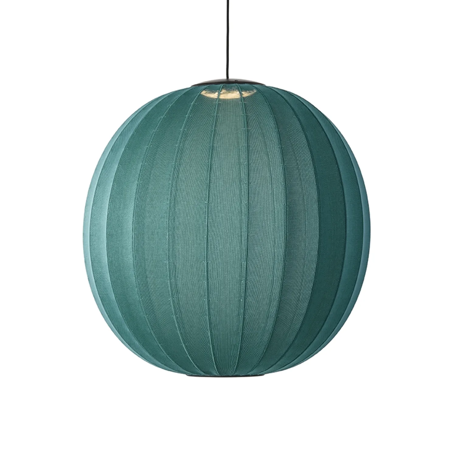 - Pendellampe - Knit-Wit 75 Round Pendant LED - Seagrass^Made by Hand Outlet
