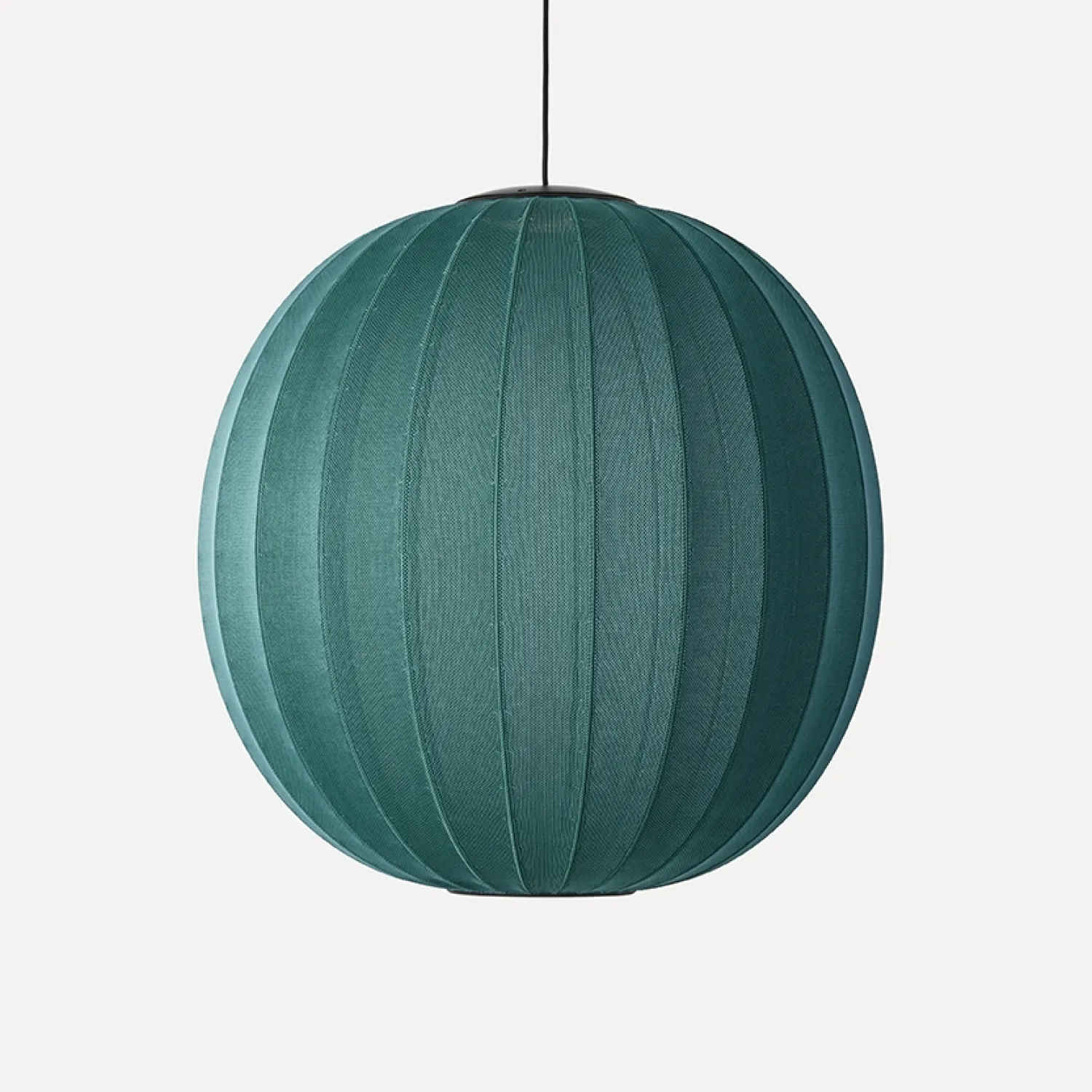 - Pendellampe - Knit-Wit 75 Round Pendant LED - Seagrass^Made by Hand Outlet