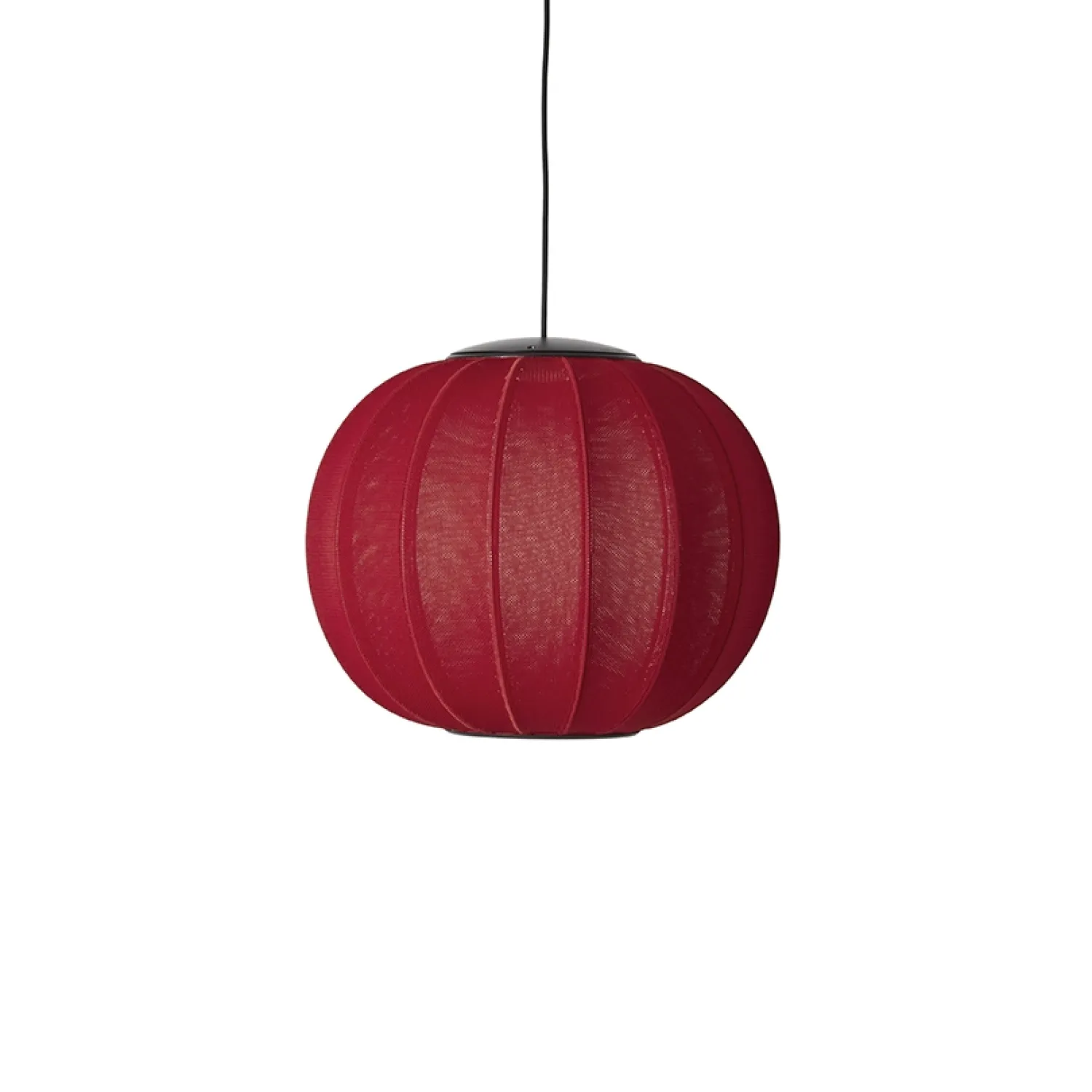 - Pendellampe - Knit-Wit 45 Round Pendant LED - Maple Red^Made by Hand Discount