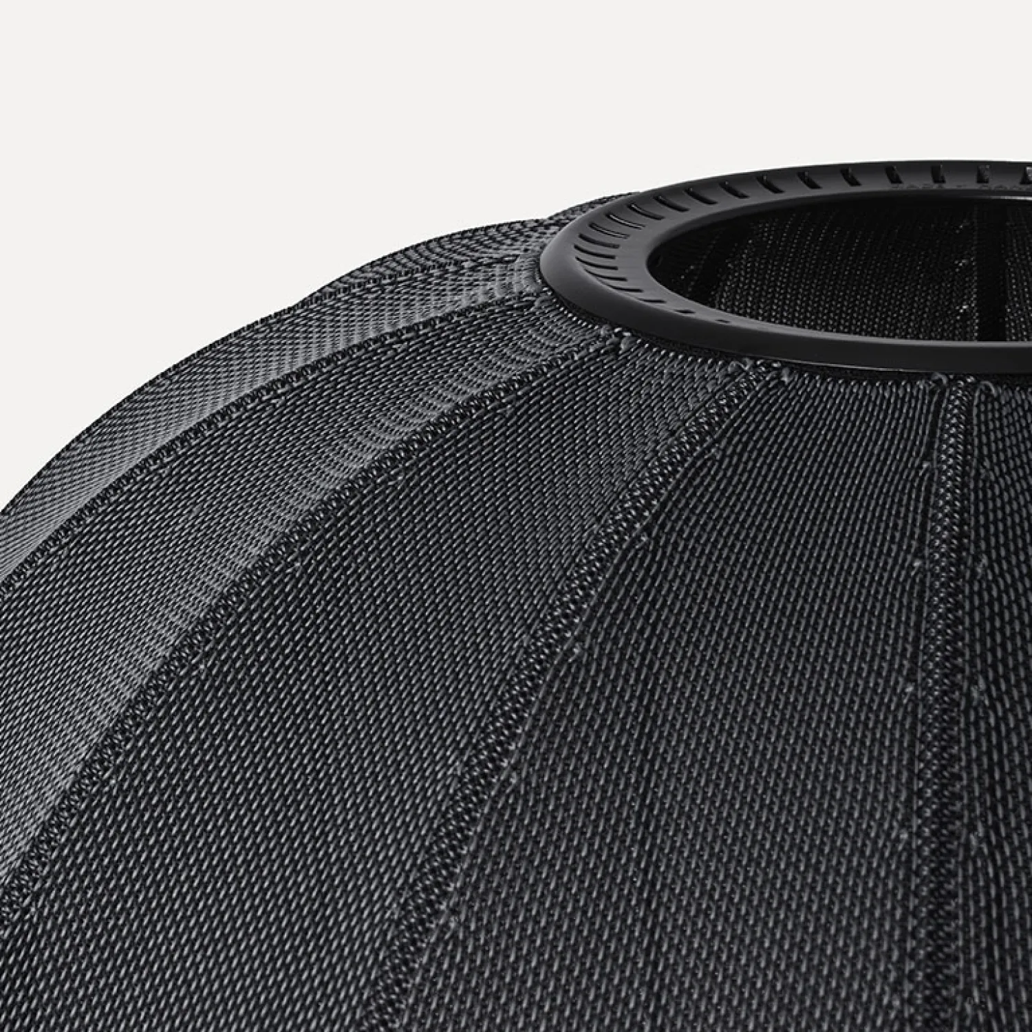 - Pendellampe - Knit-Wit 75 Round Pendant LED - Black^Made by Hand Outlet