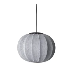 - Pendellampe - Knit-Wit 45 Round Pendant LED - Anniversary Glitter Silver^Made by Hand Hot