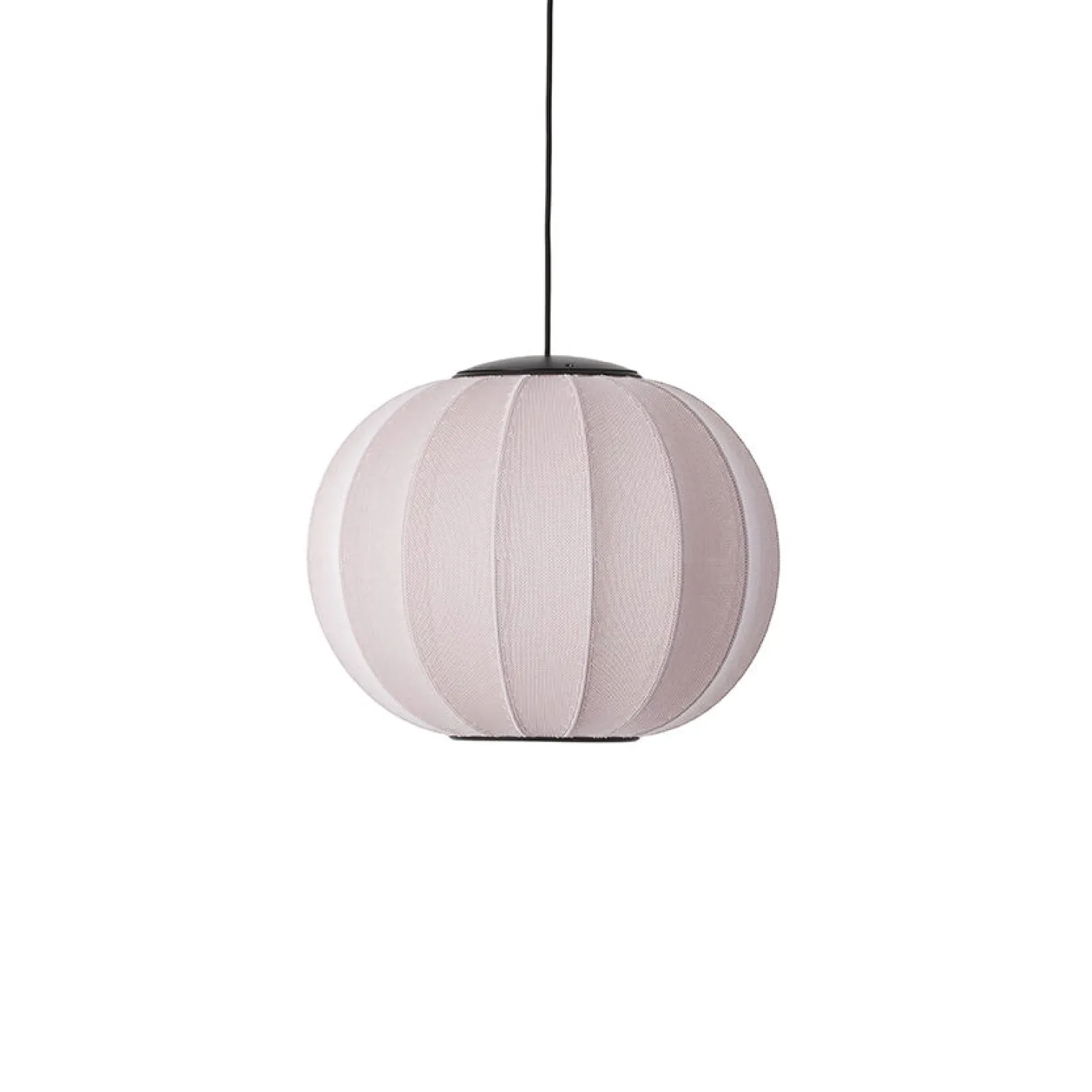 - Pendellampe - Knit-Wit 45 Round Pendant LED - Light Pink^Made by Hand Hot