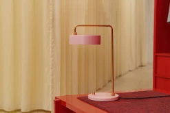 - Petite Machine Table Lamp - Light Pink^Made by Hand Hot