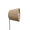 - Væglampe - Ro Wall Open - Jute^Made by Hand New
