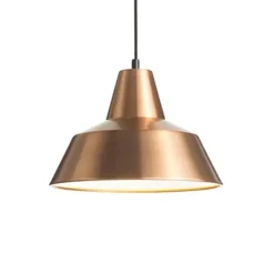 - Værkstedslampe i Ø 35 cm - Kobber^Made by Hand Hot