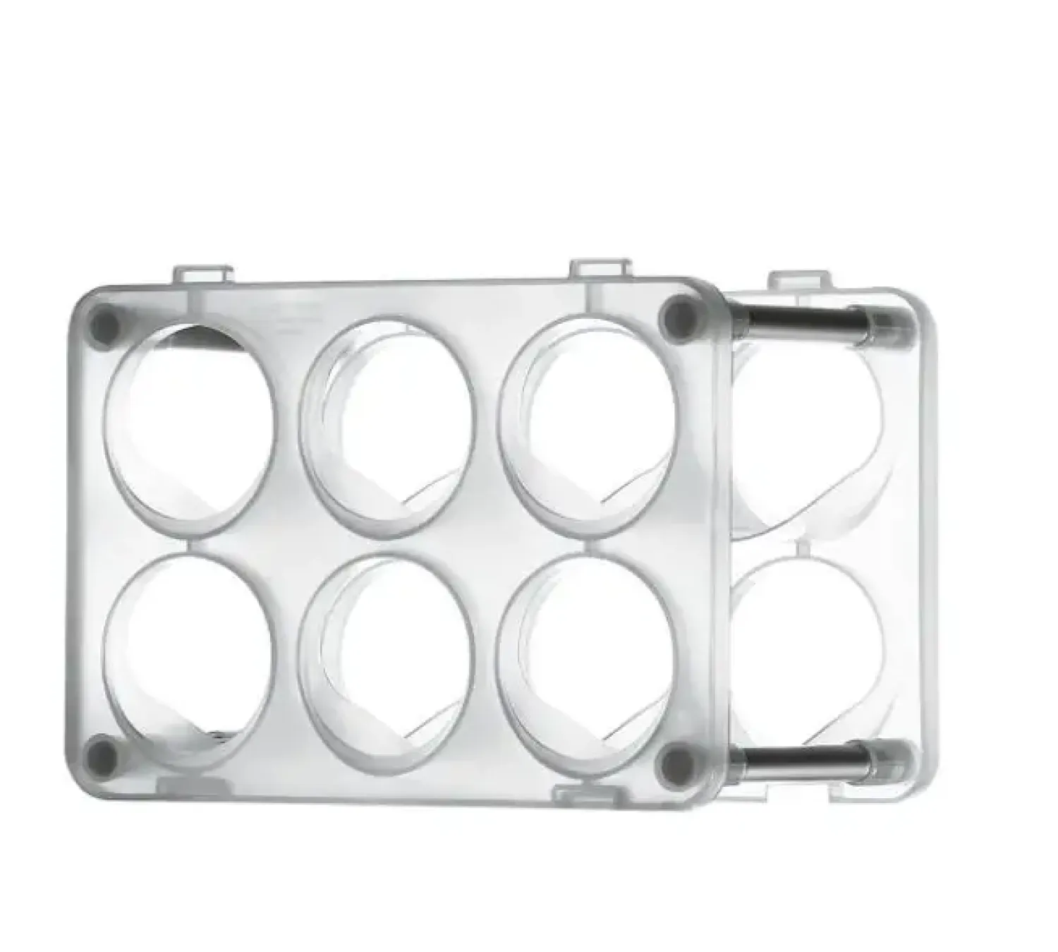 - Bottle vinreol - Klar med frostet look - Mål 36x25x22 cm^Magis New