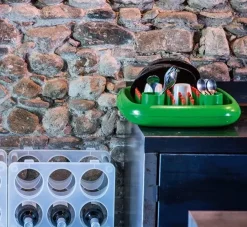 - Opvaskebakke - Dish Doctor - grøn og orange*Magis Online