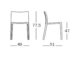 - Stol - Air-Chair - Sort*Magis Online
