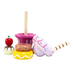 - Isdessert med stabelfunktion, assorteret farve, pris er for 1 stk.^Magni Hot