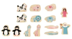 - Noahs Ark træk putteboks, FSC 100%, hvid^Magni Clearance