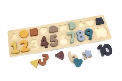 - Puslespil med tal og former - Træ*Magni Hot