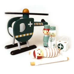 - Redningshelikopter med læger - Træ*Magni Online
