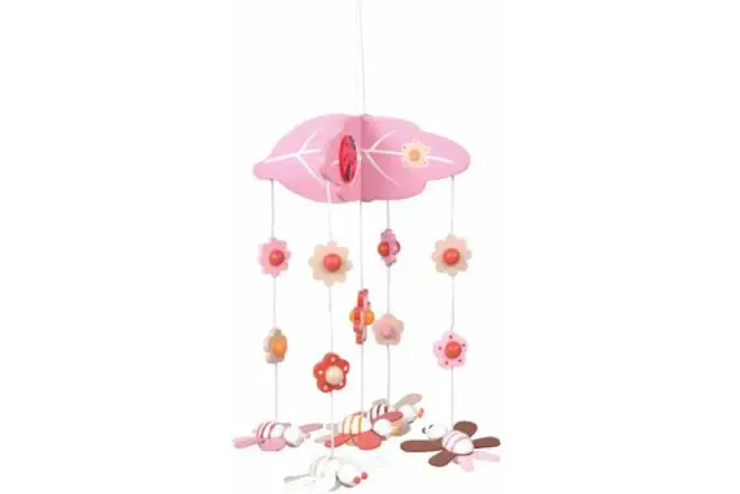 - Uro i træ med bier og blomster, lyserød*Magni Sale