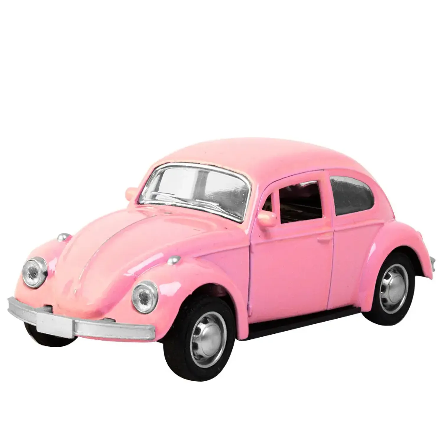 - VW Folkevogn bil med pull-back, assorteret farve, pris er for 1 stk.^Magni Sale