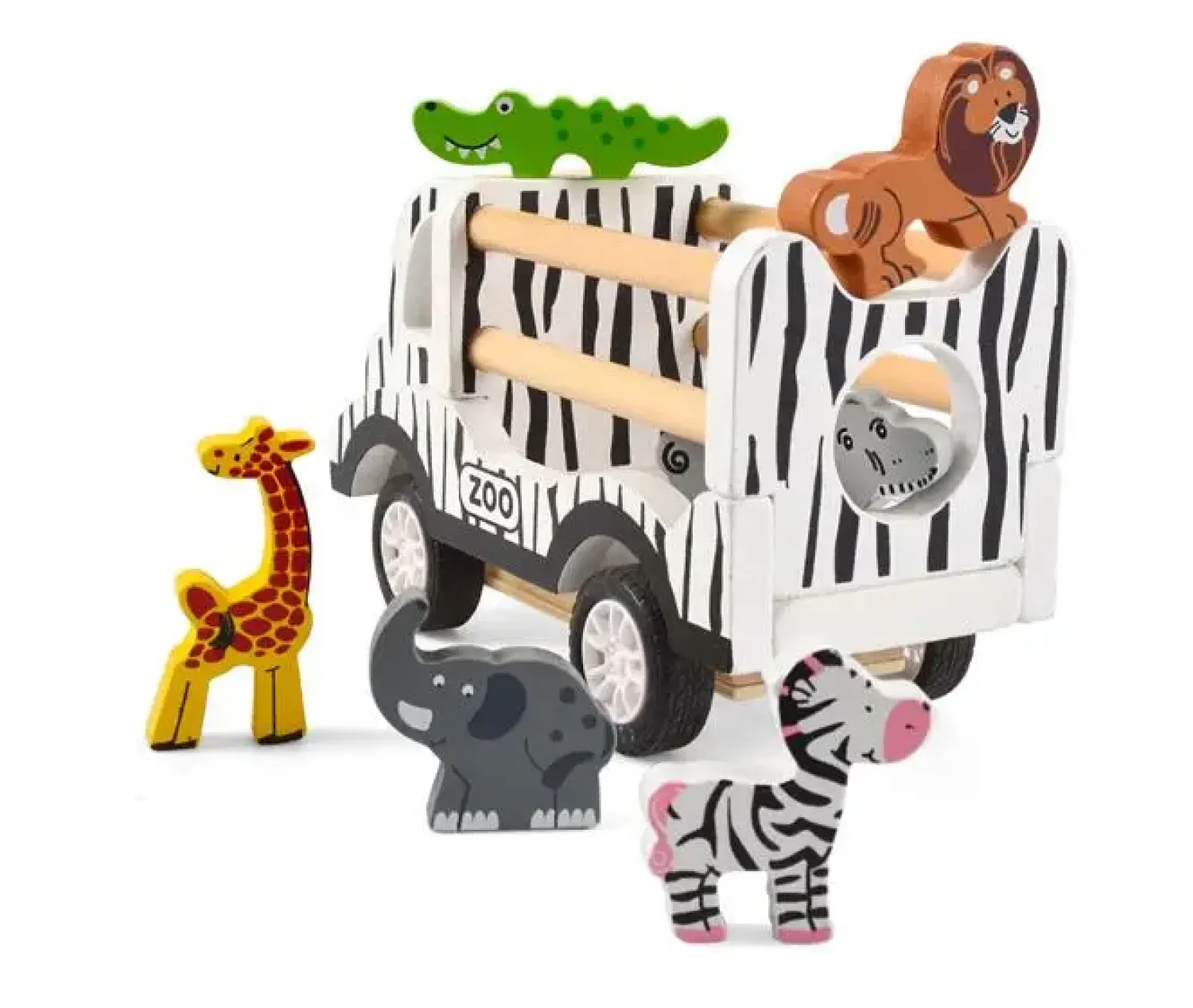 - Zoo Bil med pull-back, FSC 100%*Magni Sale