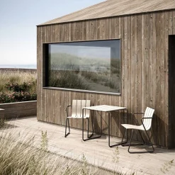 - Ocean - Havebord - 2 personer - Sand - 70x70 cm*Mater Hot