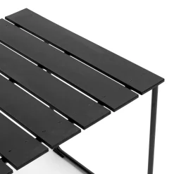 - Ocean - Havebord - 2 personer - Sort - 70x70 cm^Mater New