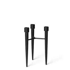 - Spike lysestage - Sort støbejern^Mater Online