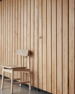 - Stol - Conscious Chair 3162 - Sæbebehandlet eg/coffee waste light*Mater Best