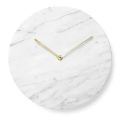 Menu - Marble Wall Clock - white*Audo Copenhagen Outlet