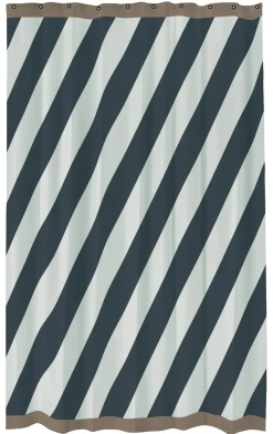 - DIAGONAL-badeforhæng - Dark grey*Mette Ditmer Best