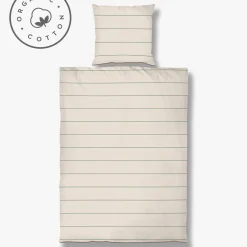 - ALIGN-sengesæt - Pine green/Sand - W140 x L200 cm*Mette Ditmer New