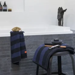 - AROS gæstehåndklæde (2-pack) - Midnight Blue*Mette Ditmer Discount