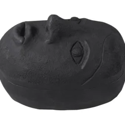 - ART PIECE Face krukke - Sort*Mette Ditmer Clearance