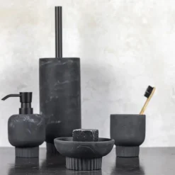 - ATTITUDE sæbeskål - Sort^Mette Ditmer Best