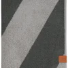 - DIAGONAL bath towel - Dark olive*Mette Ditmer Clearance