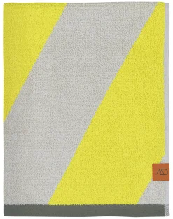 - DIAGONAL towel - Yellow*Mette Ditmer