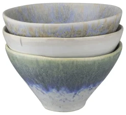 - ELEMENTS bowl, small, 3-pack - Blue tones*Mette Ditmer Online