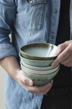 - ELEMENTS bowl, small, 3-pack - Blue tones*Mette Ditmer Online