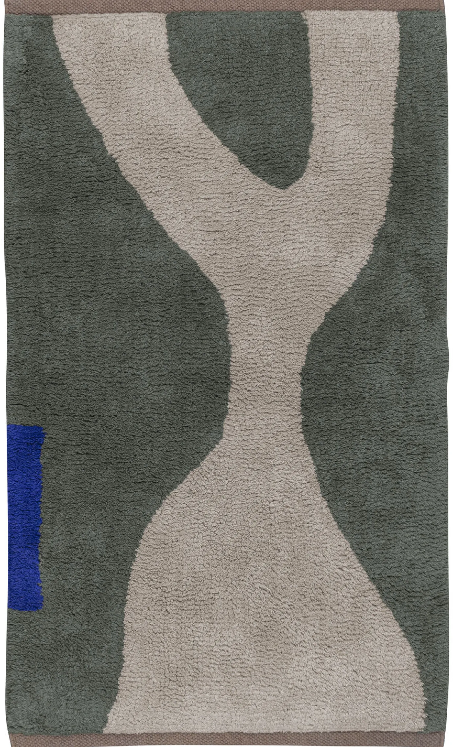 - FIGURA rug, small - Dark olive*Mette Ditmer New