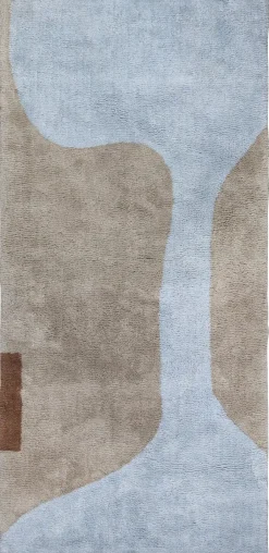 - FIGURA rug, medium - Light blue^Mette Ditmer Hot