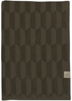 - GEO gæstehåndklæde, 2-pak, Chokolade^Mette Ditmer New