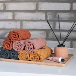 - GEO Håndklæde, 3-pak, Rose*Mette Ditmer New