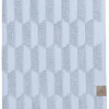 - GEO-håndklæde - Light Blue - W70 x L133 cm*Mette Ditmer Clearance
