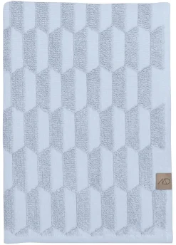 - GEO-håndklæde - Light Blue - W70 x L133 cm*Mette Ditmer Clearance